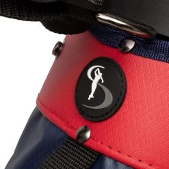 Stromberg Weatherlite Golf Stand Bag -American Golf Shop 400766 Stromberg Weatherlite StandBag navy red 7