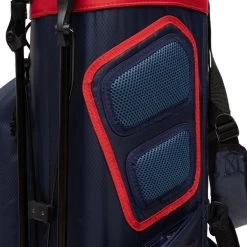 Stromberg Weatherlite Golf Stand Bag -American Golf Shop 400766 Stromberg Weatherlite StandBag navy red 8