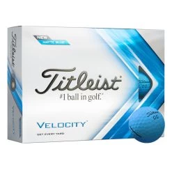 Titleist Velocity 12 Golf Ball Pack -American Golf Shop 400776 Blue Titleist Velocity 12 Ball Pack 2022 1