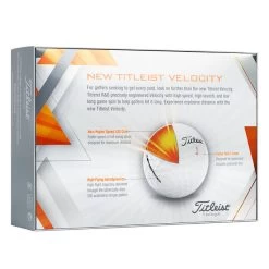 Titleist Velocity 12 Golf Ball Pack -American Golf Shop 400776 White Titleist Velocity 12 Ball Pack 2022 2
