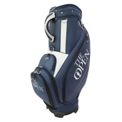 Stromberg The Open Tour Golf Staff Bag -American Golf Shop 400907 navy white stromberg open staff bag 1