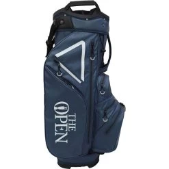 Stromberg The Open Waterproof Golf Cart Bag -American Golf Shop 400909 navy white stromberg open cart bag 3