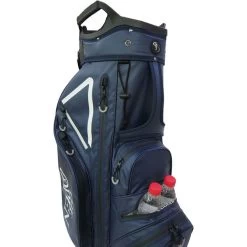 Stromberg The Open Waterproof Golf Cart Bag -American Golf Shop 400909 navy white stromberg open cart bag 9