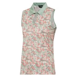 GOLFINO Ladies Match Play SL Stretch Golf Polo Shirt -American Golf Shop 401143 Grey Sage GOLFINO Ladies Match Play SL Polo Shirt 4