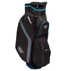 Wilson Staff Wilson Lite III Golf Cart Bag -American Golf Shop 401916 Black Charcoal Blue Wilson Staff Lite Cart Bag 2