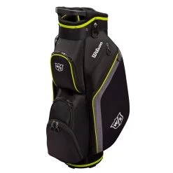 Wilson Staff Wilson Lite III Golf Cart Bag 4 Wilson Staff Wilson Lite III Golf Cart Bag -American Golf Shop 401916 Black Charcoal Citron Wilson Staff Lite Cart Bag 1 1