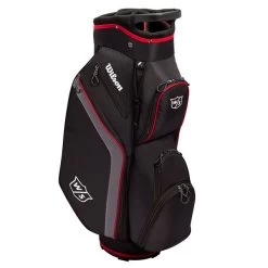 Wilson Staff Wilson Lite III Golf Cart Bag 7 Wilson Staff Wilson Lite III Golf Cart Bag -American Golf Shop 401916 Black Charcoal Red Wilson Staff Lite Cart Bag 2 1