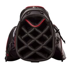 Wilson Staff Wilson Lite III Golf Cart Bag 8 Wilson Staff Wilson Lite III Golf Cart Bag -American Golf Shop 401916 Black Charcoal Red Wilson Staff Lite Cart Bag 3 1