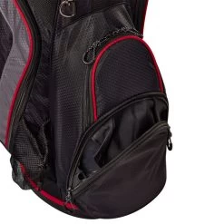 Wilson Staff Wilson Lite III Golf Stand Bag -American Golf Shop 401930 Black Charcoal Red Wilson Staff Lite Stand Bag 5