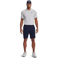 Under Armour Men's Drive Tapered Stretch Golf Shorts 5 Under Armour Men's Drive Tapered Stretch Golf Shorts -American Golf Shop 402543 MidnightNavyHaloGray Under Armour Drive Tapered Shorts 4