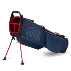 Callaway Golf Par 3 Double Strap Pencil Bag -American Golf Shop 402634 Navy Red Callaway Golf Par 3 Double Strap Pencil Bag 2
