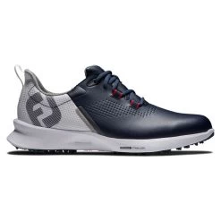FootJoy Men's Fuel Waterproof Spikeless Golf Shoes -American Golf Shop 402928 Navy White Red FootJoy Fuel Shoes 1