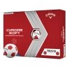 Callaway Golf Chrome Soft Truvis 12 Ball Pack -American Golf Shop 403380 White Red Callaway Golf Chrome Soft Truvis 12 Ball Pack 1