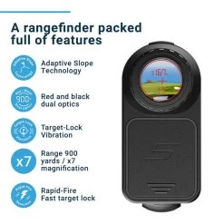 Shot Scope PRO LX Laser Golf Rangefinder -American Golf Shop 403430 Orange Shot Scope PRO LX Laser Rangefinder 5