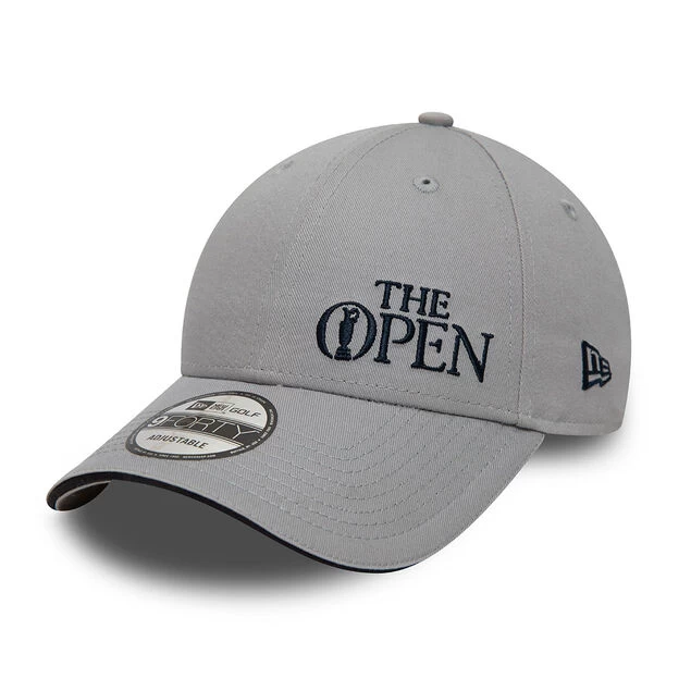New Era Men's Flawless 9Forty The Open Golf Cap New Era Men's Flawless 9Forty The Open Golf Cap -American Golf Shop 403779 grey 1