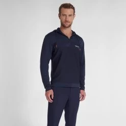 DKNY Men's Homecrest Golf Hoodie -American Golf Shop 403824 NavyBlue DKNY Homecrest Hoodie Midlayer 3