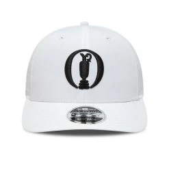 New Era Men's Perforated LP9Fifty The Open Golf Cap -American Golf Shop 403831 white 2