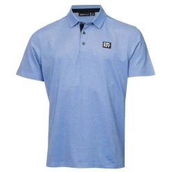 DKNY Men's Oxford Stretch Golf Polo Shirt