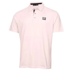 DKNY Men's Oxford Stretch Golf Polo Shirt -American Golf Shop 403896 Pink DKNY Oxford Polo Shirt 1