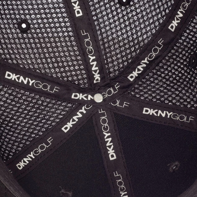 DKNY Men's Mesh Golf Cap DKNY Men's Mesh Golf Cap -American Golf Shop 403923 Charcoal Black DKNY Mesh Cap 3