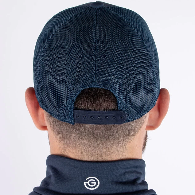 Galvin Green Scott Logo Golf Cap Galvin Green Scott Logo Golf Cap -American Golf Shop 404034 Navy Galvin Green Scott Logo Cap 3