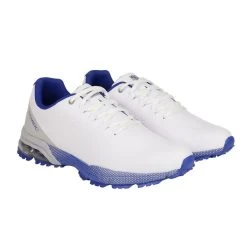 Stromberg Men's Ailsa Waterproof Spikeless Golf Shoes -American Golf Shop 404273 white blue stromberg ailsa shoes3