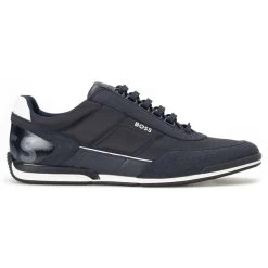 Hugo Boss Men's Saturn Low Profile Golf Trainers -American Golf Shop 404701 DarkBlue Hugo Boss Saturn 1