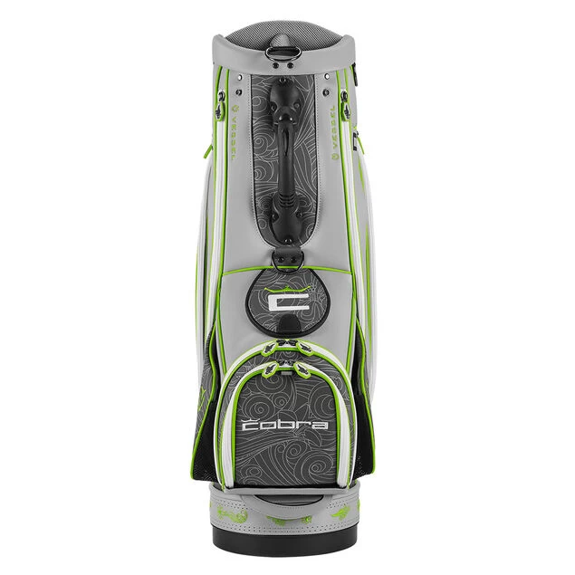 COBRA Limited-Edition Gust O' Wind Tour Golf Staff Bag COBRA Limited-Edition Gust O' Wind Tour Golf Staff Bag -American Golf Shop 404930 White Greenery COBRA Golf Gust O Wind Tour Staff Bag 5