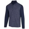 Greg Norman Men's Long Sleeve Dimple Half Zip Golf Midlayer