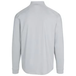 Greg Norman Men's Long Sleeve Dimple Half Zip Golf Midlayer -American Golf Shop 405224 SharkGrey Greg Norman Mens Long Sleeve Dimple Zip Midlayer 2