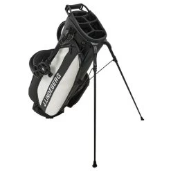 J.Lindeberg Play Stand Bag -American Golf Shop 405775 Black White JLindeberg Play Stand Bag 2