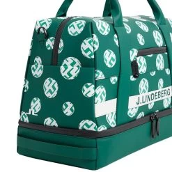 J.Lindeberg Boston Print Holdall Bag -American Golf Shop 405795 RainForest SphereDot JLindeberg Boston Print Holdall Bag 3