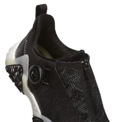 Adidas Golf Adidas Ladies Codechaos 22 BOA Waterproof Spikeless Golf Shoes -American Golf Shop 405889 Black Green Silver adidas Golf Ladies Codechaos 22 BOA Spikeless Shoes 5