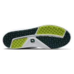 FootJoy Ladies Links Spikeless Golf Shoes -American Golf Shop 406037 White Green Blue FootJoy Ladies Links Shoes 3