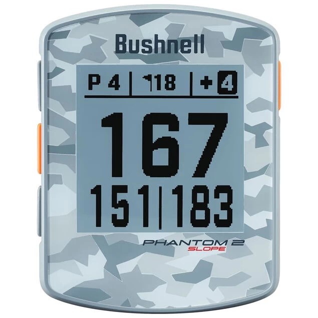 Bushnell Phantom 2 Slope Handheld Golf GPS Bushnell Phantom 2 Slope Handheld Golf GPS -American Golf Shop 406509 GreyCamo Bushnell Phantom 2 Slope Handheld GPS 6