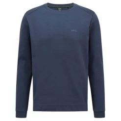 Hugo Boss Men's Salbo Curved Golf Sweater 6 Hugo Boss Men's Salbo Curved Golf Sweater -American Golf Shop 406771 Navy Hugo Boss Salbo Curved Sweater 1