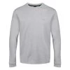Hugo Boss Men's Salbo Curved Golf Sweater 2 Hugo Boss Men's Salbo Curved Golf Sweater -American Golf Shop 406771 grey 1