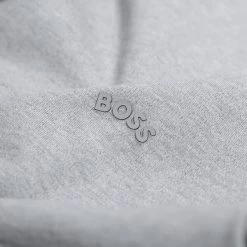 Hugo Boss Men's Salbo Curved Golf Sweater 5 Hugo Boss Men's Salbo Curved Golf Sweater -American Golf Shop 406771 grey 4