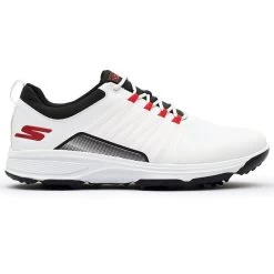 Skechers Men's GO GOLF Torque Victorious Waterproof Spiked Golf Shoes -American Golf Shop 407165 White Black Skechers Mens Torque Victorious Waterproof Spiked Golf Shoes 1