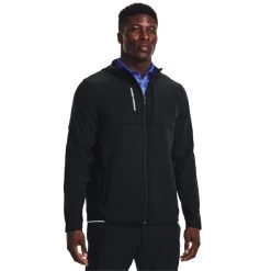 Under Armour Men's Storm Daytona Full-Zip Golf Mid Layer -American Golf Shop 407913 Black Black Under Armour Mens Storm Daytona Full Zip Golf Mid Layer 1