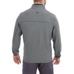 FootJoy Men's Heather Chill-Out XP Golf Midlayer -American Golf Shop 408467 HeatherCharcoal FootJoy Mens Heather Chill Out XP Midlayer 4