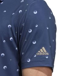 Adidas Golf Adidas Men's Ultimate365 All-Over Print Golf Polo Shirt -American Golf Shop 408649 Navy adidas Golf Mens Ultimate365 All Over Print Polo Shirt 4