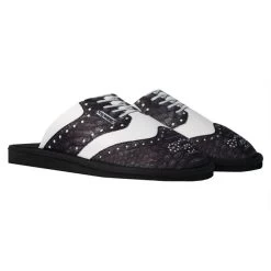 Stromberg Men's Brogue Mule Golf Slippers -American Golf Shop 409235 stromberg brogue slippers 2