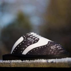 Stromberg Men's Brogue Mule Golf Slippers -American Golf Shop 409235 stromberg brogue slippers 9