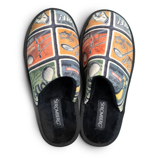 Stromberg Men's Driver & Tee Mule Golf Slippers Stromberg Men's Driver & Tee Mule Golf Slippers -American Golf Shop 409257 stromberg retro slipper 1