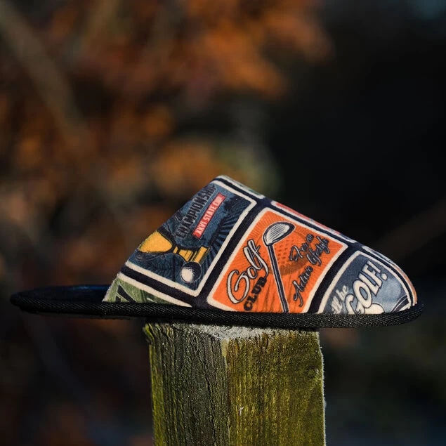 Stromberg Men's Driver & Tee Mule Golf Slippers Stromberg Men's Driver & Tee Mule Golf Slippers -American Golf Shop 409257 stromberg retro slipper 9a