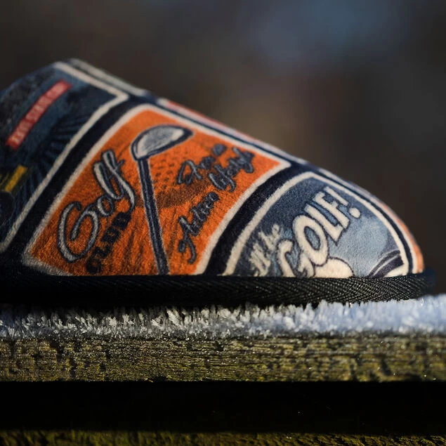 Stromberg Men's Driver & Tee Mule Golf Slippers Stromberg Men's Driver & Tee Mule Golf Slippers -American Golf Shop 409257 stromberg retro slipper 9b