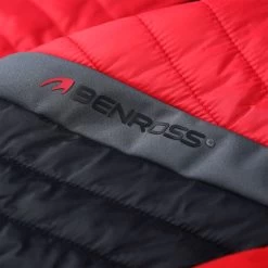 Benross Men's Chevron Golf Gilet -American Golf Shop 409275 benross chevron gilet black red 4
