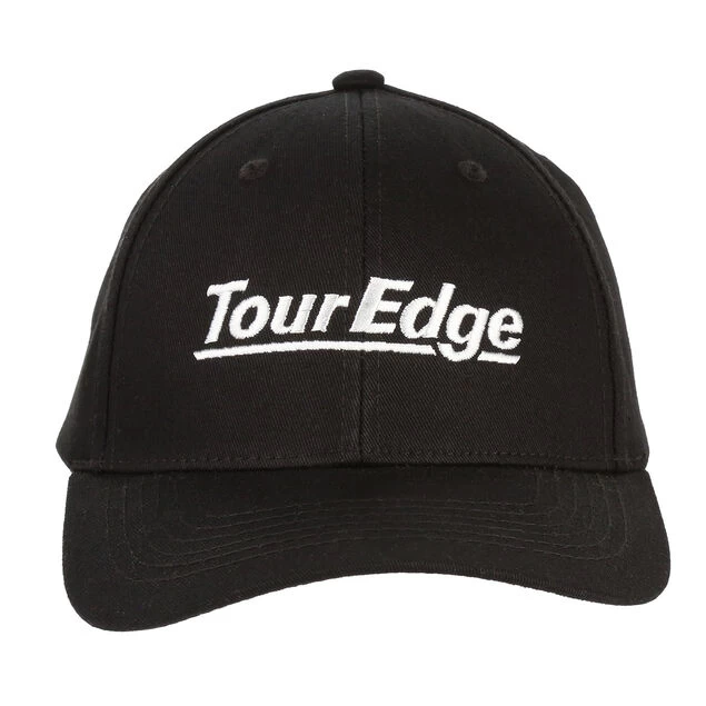 Tour Edge Men's Core Logo Golf Cap Tour Edge Men's Core Logo Golf Cap -American Golf Shop 409872 black 2