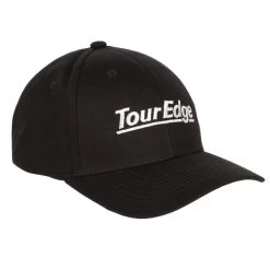 Tour Edge Men's Core Logo Golf Cap 4 Tour Edge Men's Core Logo Golf Cap -American Golf Shop 409872 black 3